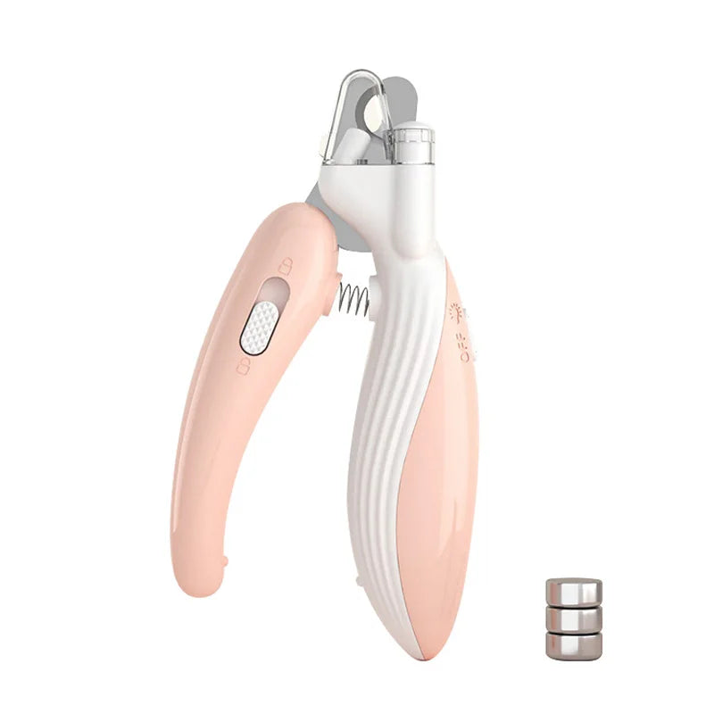 Cortador de Unhas para Pets com Luz LED