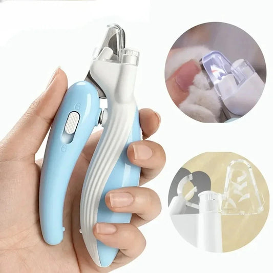 Cortador de Unhas para Pets com Luz LED